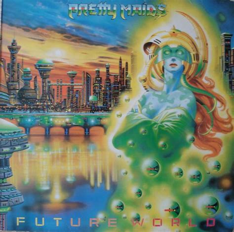 Pretty Maids Future World Lp Greece Greek Pressing Classic