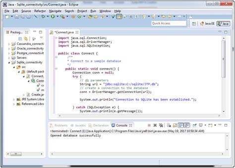 SQLite Java中的使用 极客笔记