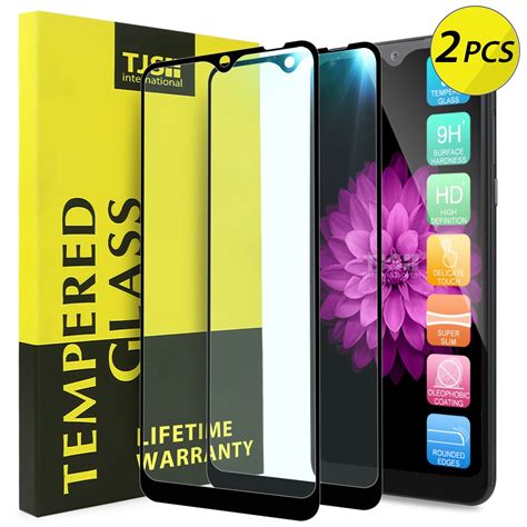 2 Pack TJS Screen Protector Compatible For LG K51 Q51 Reflect Full