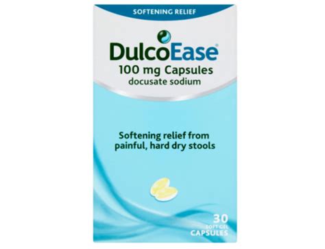 3 X Dulcoease Stool Softener 30 Soft Gel Capsules 90 Tablets Exp 01