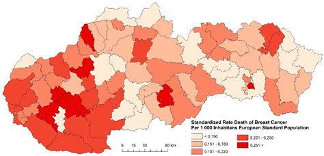 Ijerph Free Full Text Spatial Autocorrelation Of Breast And