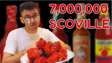 I Ate The Worlds Hottest Wings Youtube