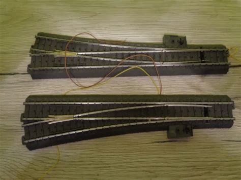 MÄRKLIN HO 24711 24712 C Gleis schlanke Weiche links rechts EUR 59