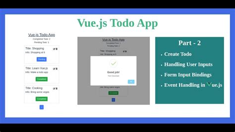 2 Vue Js Todo App Tutorial Vue Js Tutorials For Beginners Form