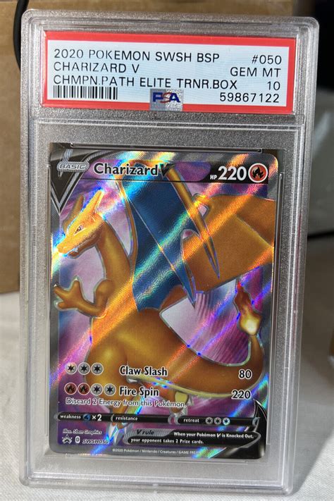 Mavin Pokemon Sword Shield Charizard V Full Art Promo Swsh