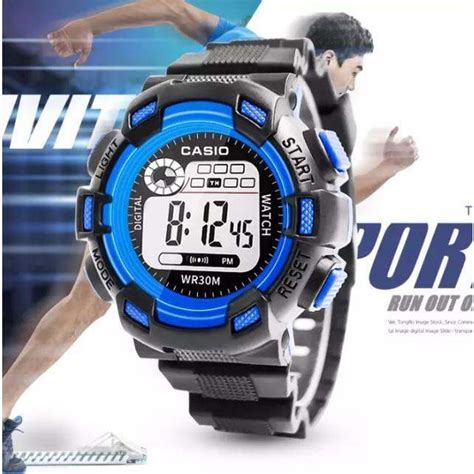 CASIO Men's Digital Sports Watch WR30M | Lazada PH