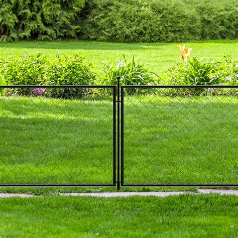 YARDLINK Diamond Grid No Dig Fence 2.84-ft H x 3.71-ft W Galvanized ...