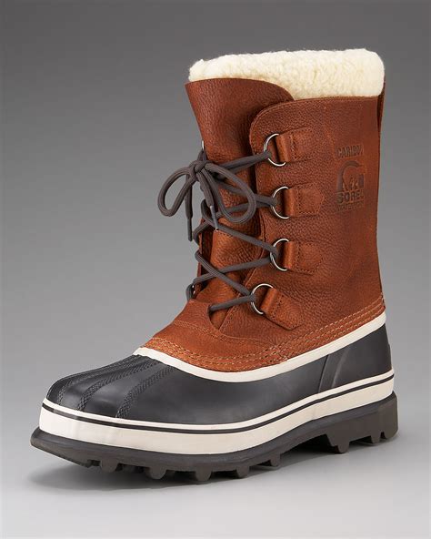 Lyst Sorel Caribou Wl Boot In Brown For Men