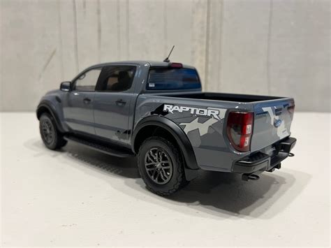 Ford Ranger Raptor Conquer Grey 1 18 Resin Model Authentic Collect Elite Diecast Sales