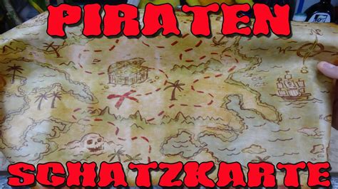 Piraten Schatzkarte Zum Ausdrucken