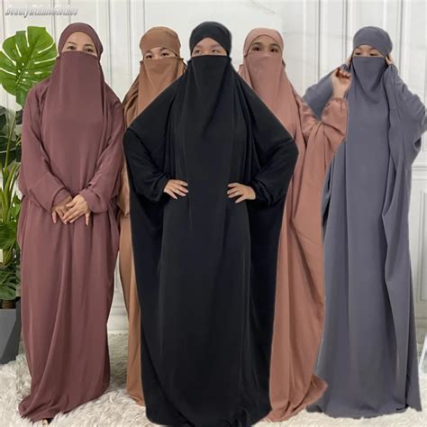 Oriente M Dio Roupas De Ora O Isl Mica Vestido Longo Mulheres Niqab