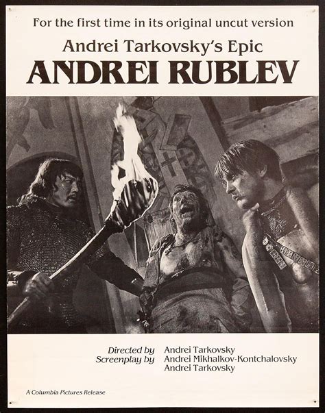 Andrei Rublev Movie Poster 1988 RI – Film Art Gallery