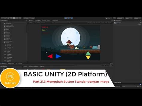 Tutorial Membuat Game D Dengan Unity Part Mengubah Button