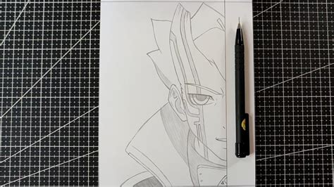 Anime Drawing How To Draw Boruto Otsutsuki Step By Step Anime Sketch Easy Youtube