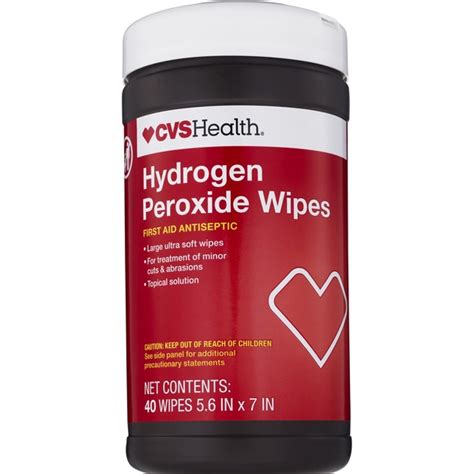 Cvs Health Hydrogen Peroxide Wipes