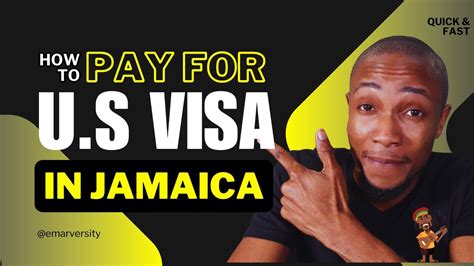 How To Pay For U S Visa In Jamaica YouTube