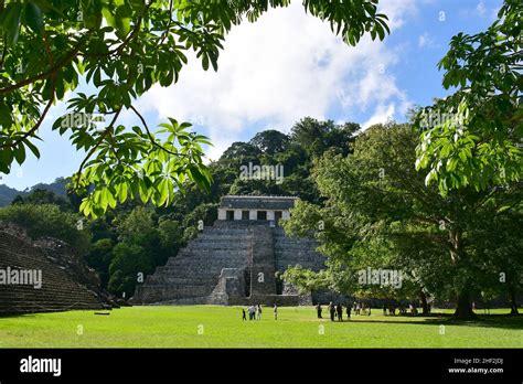 Temple Of The Inscriptions El Templo De Las Inscripciones Palenque