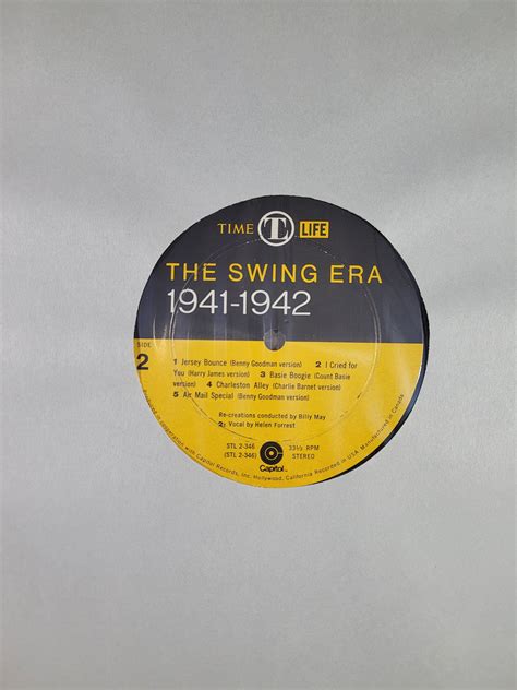 The Swing Era 1941 1942 Time Life 3 LP Box Set Book Included 33RPM