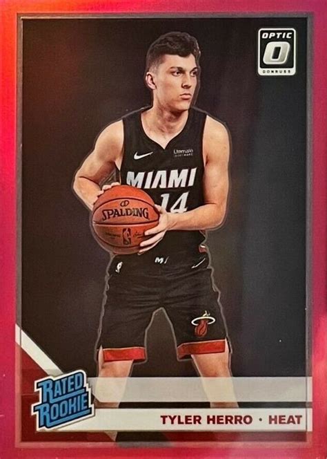 Tyler Herro 2019 Optic Pink 172 Price Guide Sports Card Investor