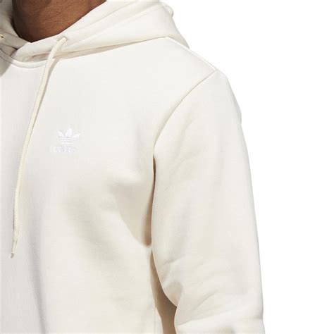 Adidas Originals Sweats à Capuche Adicolor Essentials Trefoil Homme Blanc