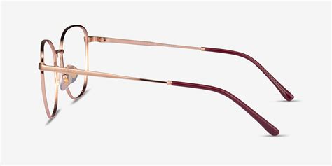 Vogue Eyewear Vo4231 Oval Rose Gold Frame Glasses For Women Eyebuydirect Canada