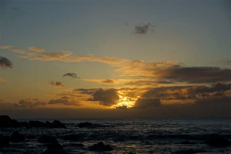 Waimea Sunset Last Light Another Sunset In Paradise Flickr