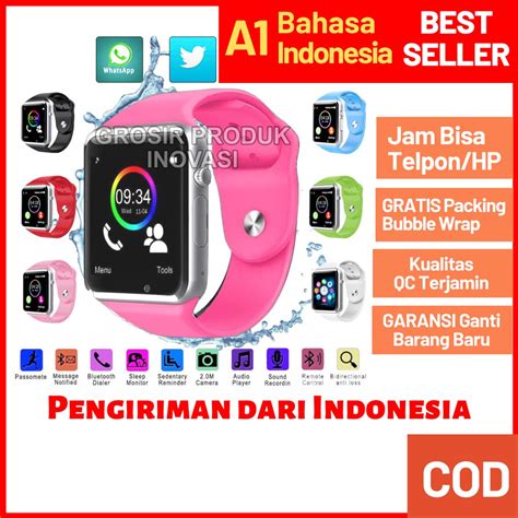 Jual Bisa 2 3 Hari Sampai SMARTWATCH A1 Smart Watch U10 Jam Tangan