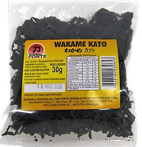 WAKAME KATO CASA FORTE 30 GR DELIVERY ALABARCE