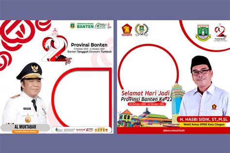 Link Twibbon Hut Ke Provinsi Banten Tampilan Keren Jika