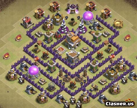 Copy Base [Town Hall 7] TH7 War/Trophy base #103 [With Link] [2-2021 ...