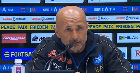 Kkn Fa Chiarezza Spalletti Nervoso Il Suo Era Un Attacco In Generale