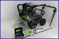 SEE NOTES Greenworks Pro 80V 20 Inch Snow Thrower W 2Ah Charger