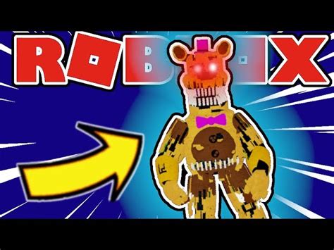 Fnaf Roblox Playing As Unwithered Foxy In Fredbear And Friends Reboot