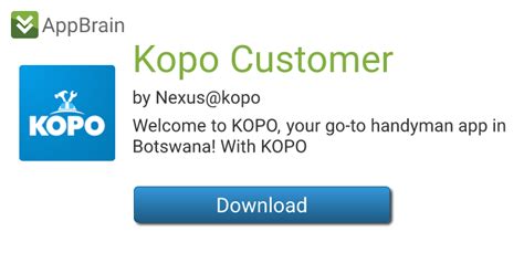 Kopo Customer for Android - Free App Download