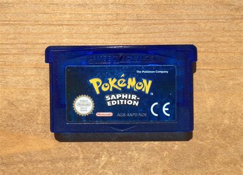 Pok Mon Saphir Edition Nintendo Game Boy Advance Deutsch Kaufen Auf