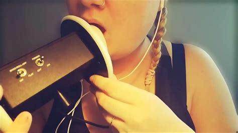 [asmr] Binaural 3dio Ear Eating And Licking Layered Mouth Sounds No