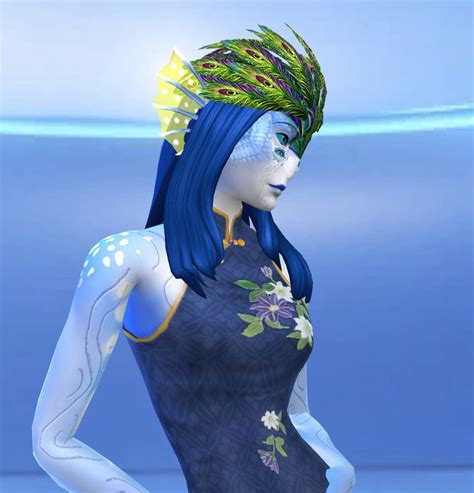 Peacock Feathers And Leaves Sims 4 Peacock Feathers Sims Hair