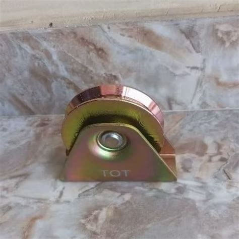 Jual TOT RODA GERBANG PAGAR RODA PAGAR RUMAH MODEL U 80 MM RODA BESI