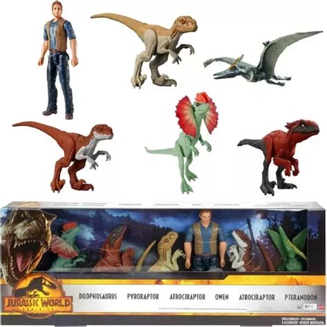 Set De Figuras Jurassic World Dominion Envío Gratis