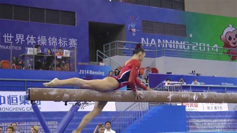 Gymnastics And More Kyla Ross Balance Beam 2014 World