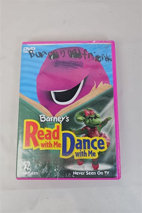 Barneys Read With Me Dance With Me Dvd Fast Free Shipping