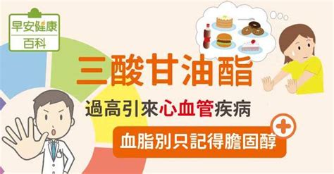 三酸甘油酯跟膽固醇一樣嗎？正常值範圍落在哪裡？ 早安健康 Line Today