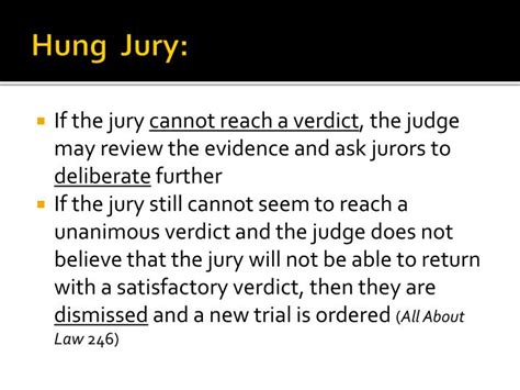 Definition Of Hung Jury Definition Jks