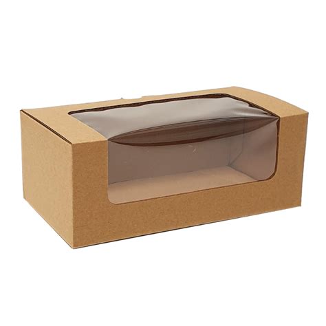 Rectangular Multipurpose Bakery Box With Window Berica Packaging Nz