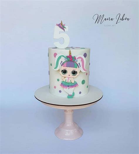 Lol Unicorn Decorated Cake By Maira Liboa Cakesdecor