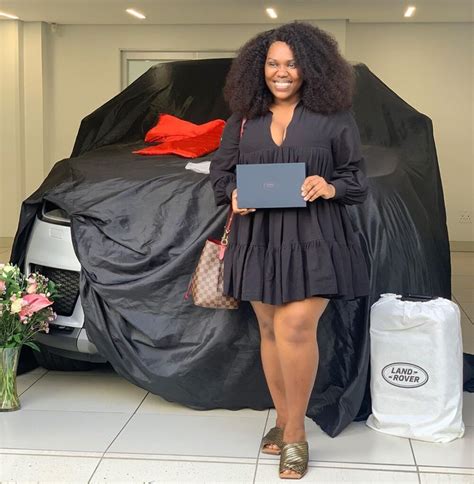 Uzalo Actress Gugu Gumede Shows Off Her New Ride