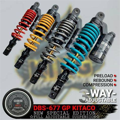 Jual Shock Tabung Vario Mm Dbs Gp Kitaco Premium New