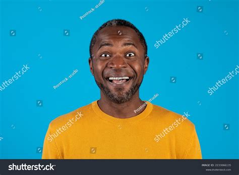 Excited African American Mature Man Images Stock Photos Vectors Shutterstock