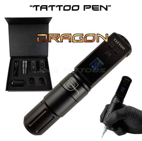 Pen Inal Mbrica Dragon Tattoo Joes Tattoos Supplies