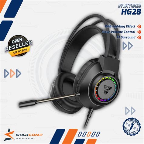 Jual Fantech PORTAL 7 1 HG28 USB Headset Gaming RGB Shopee Indonesia